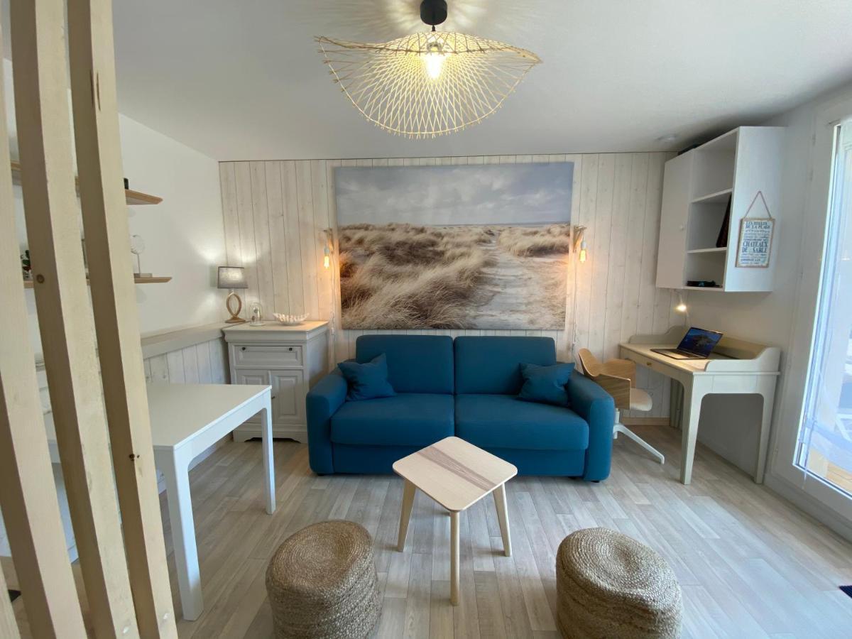 Appartement T2 , Bord De Mer, Acces Direct Plage Saint-Nazaire  Eksteriør bilde